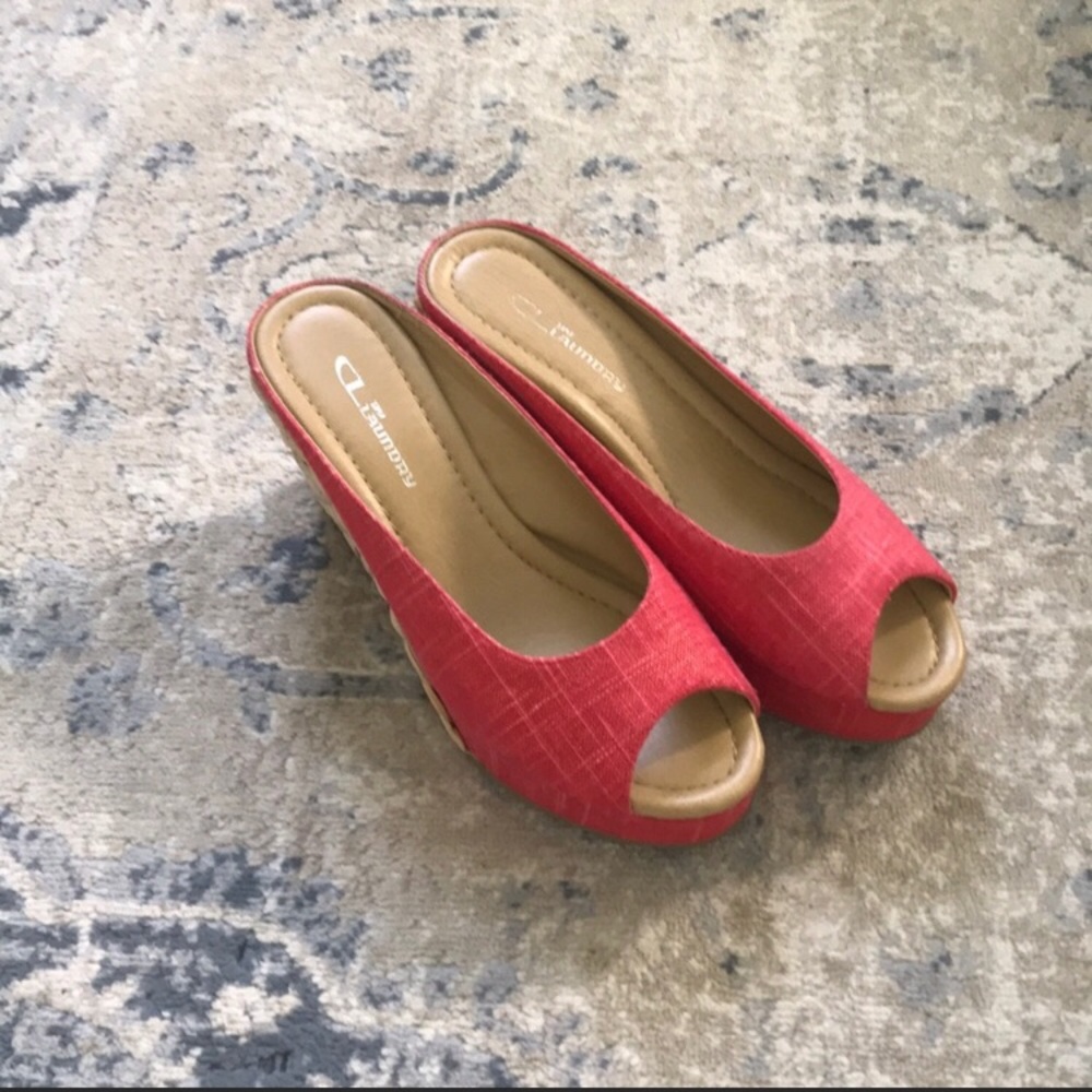 🎉New listing 🎉 Really Cute/Comfy Wedges sz 8.5